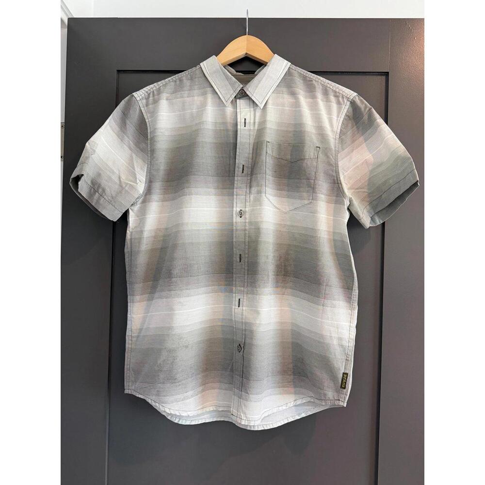 Prana Organic Cotton Camp Shirt Size M